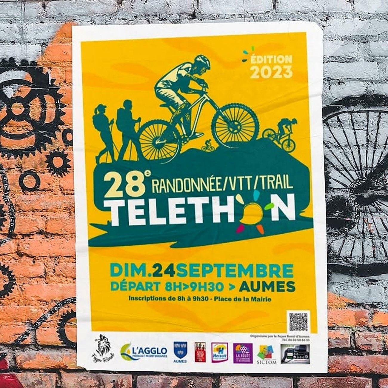Affiche de la 28e édition, dimanche 24 septembre 2023.